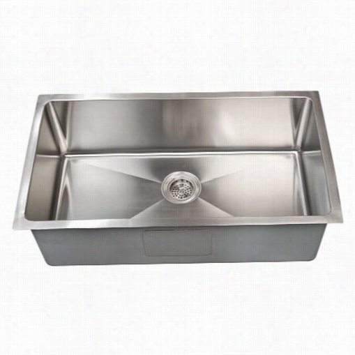 Barclay Ksssb2160-ss Fabyan 32q&uo T;" Single Bowl Undermount Kitchen Sink