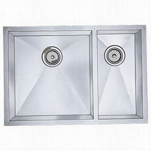 Blanco 512749 Precission 1 And 1/2 Bowl Undermount Kitchen Sink