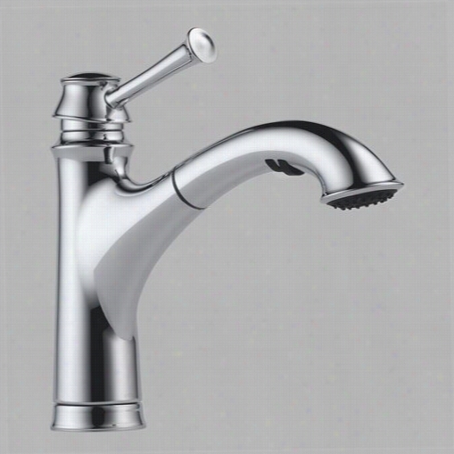 Brizo 63005lf~c Baliza Single Handle Pull Out Kitchen Faucet N C Hrome