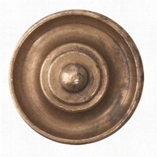 Classic Ahrdware 100478 1900 Circa 1-1/6"" Dia. Brass Round Knob