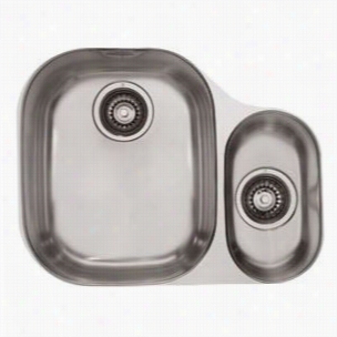 Franke Cpx160 Compact Double Bowl Undermount Sink 20-5/8"" X 16-1/2""