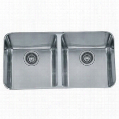 Franke Lax12034 Largo Douuble Bowl Sink Under Mount 32-1/4"" X 17-1/2&qyot;" Boxed