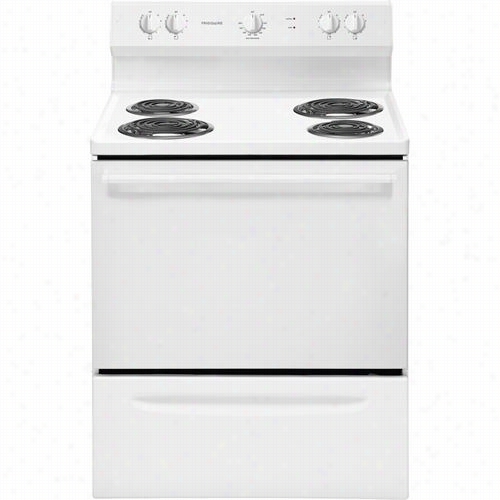 Frigidaire Ffef3003nw 30"&quto; 4..2 Cu. Ft. Full Of Fire  Freestanding Range With 4 Element In White