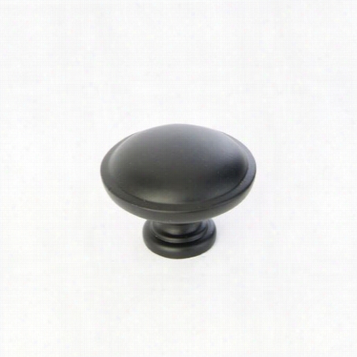 Giagni Kb-29-bk 1-1/4"" Table Ringed Round Knob In Black