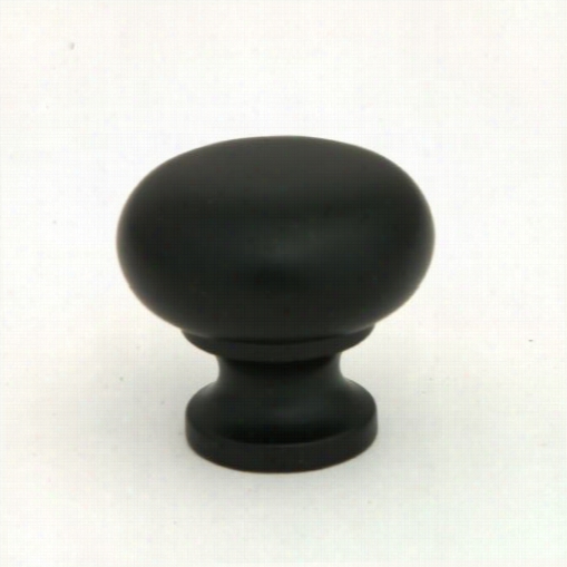 Giaagni Kb-6al-03 1-1/4"" Roundknob In Black