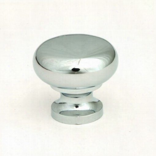 Giagni Kb-6br-2 1-1/4"" Round Knob In Polished Chrome