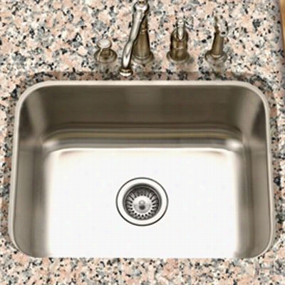 Houzer Sts-1300-1 Eston Undermount 18g Single Bowl Kitchen Sink -single Box Collection