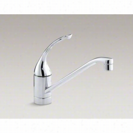 Kohler K-15175-fl Coralais 1 Hol Ekitchen Faucet With 10"" Spout And Loo Phanle