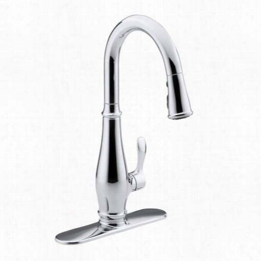 Kohler K-780 Cruette Pull Down Kitchen Faucet