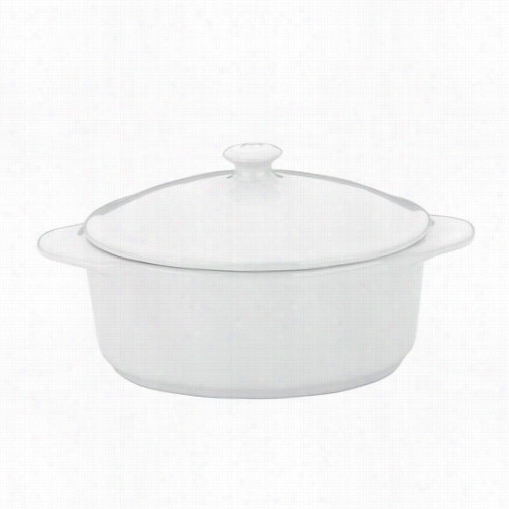 Mario Batali 826893 White Medium Oval Au Gratin