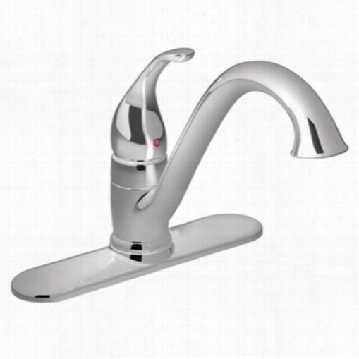 Mone  7825ep Camerist 1.5 Gmp Single Handle Kithen Faucet In Chrome