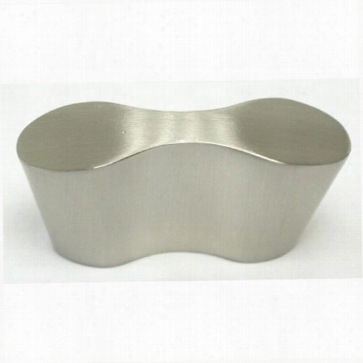 Top Nobs M1125 Knob 2-1/8"" In Brushed Satin Nickel