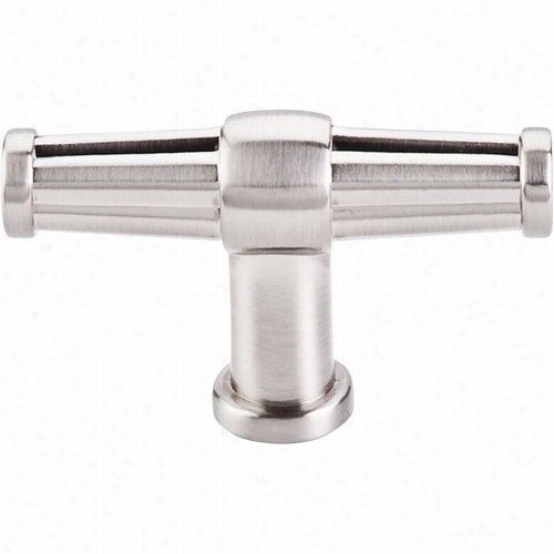 Top Knobs Tk194bsn Luxor T-knob In Brushed Satin Nickel