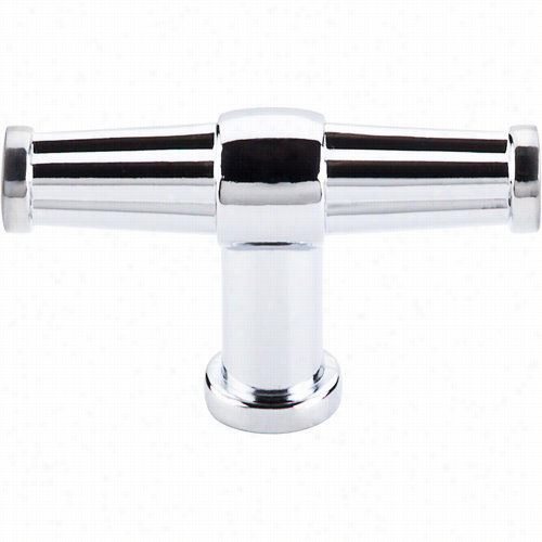 Top Knoba Tk194pc Luxor T-knob In Polished Chrome