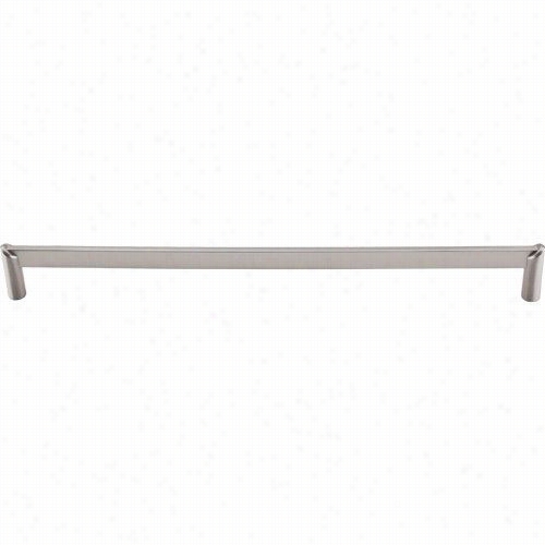 Top Knobs Tk242bsn Meadows Edge  12"" Cc Cirxle Pull In Brushed Satin Nickl