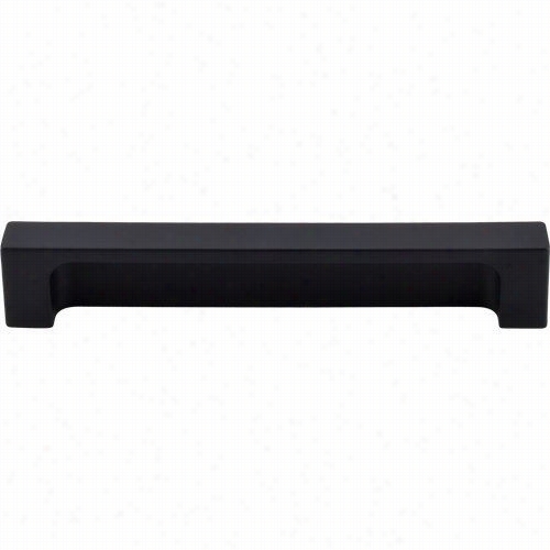 Top Knobs Tk276blk Modern Metro 5"&uqot; Cc Tab Pull In Flat Black