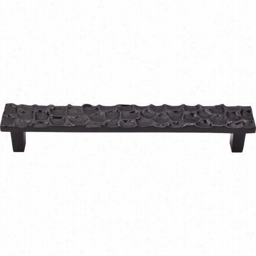 Top Knobs Tk306cb Cobblestone 6-5/16"" Cc Pull In Coal Black