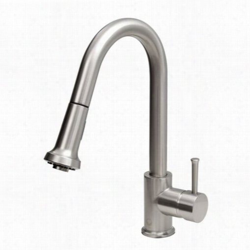 Vigo Vg02002ts Pull-out Spray Kitchen Faucet In Stainless Steel
