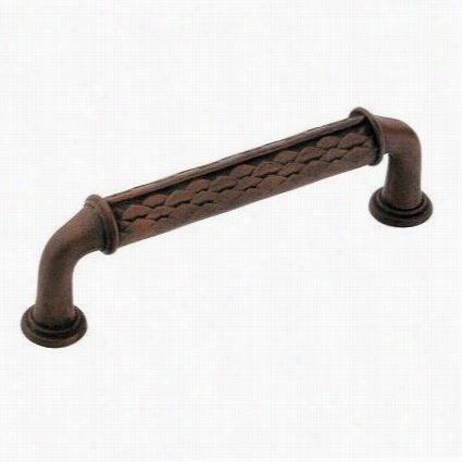 Amerock Bp53028-art Padmz 96mm Pull In Antique Rust