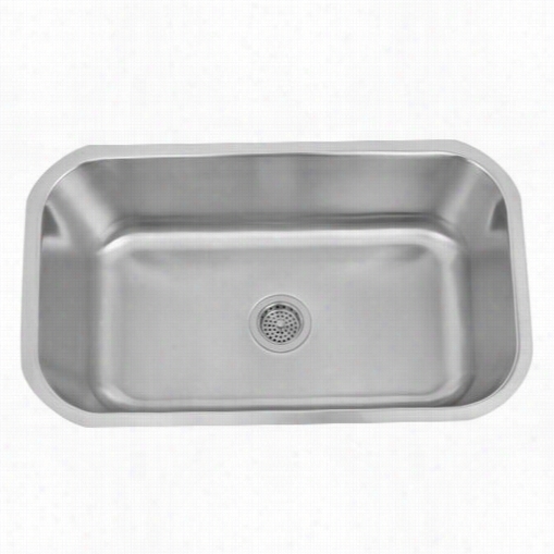 Barclay Ksssb2110-ss Eliana 30"" Single Bowl Rectangulr Kitchen Sink