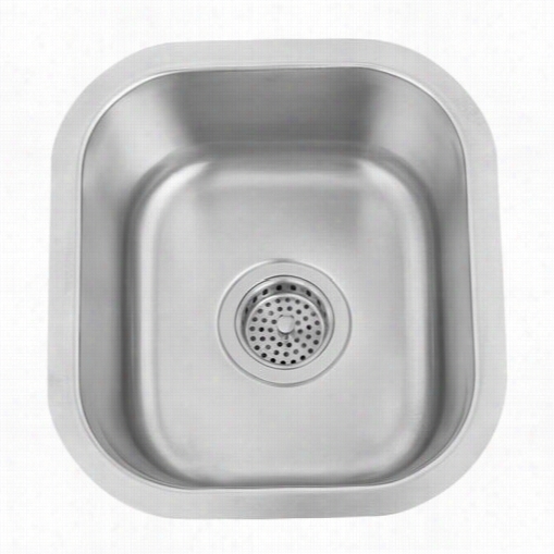 Barclay Psssb2046-ss Rafaela 13"" Square Undermount Preo Sink