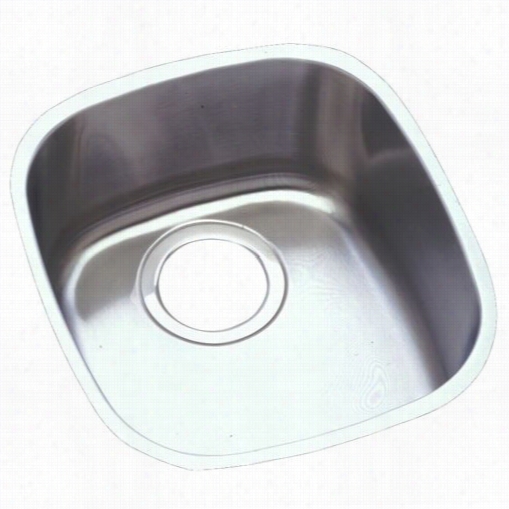 Elkay Eluh1113 Lusterrone Single Bbowll Underomuunt Sink With Reveal