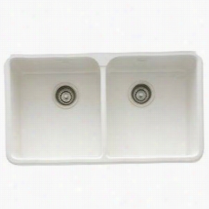 Franke Mhk720-31 31"&quto; Double Bowl Ceramic Sinks