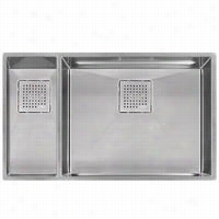 Franke Pkx160 Peak Double Bowl Stainless Steel Sink