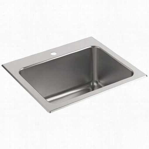 Kohler K-5798-1-naballad Stainless Steel 1 Hole Utility Sink