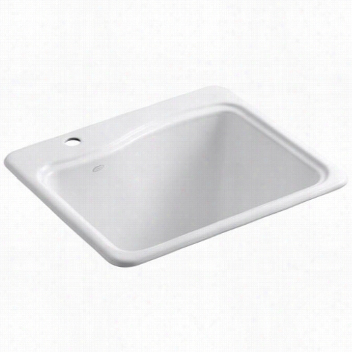 Kohler K-6657-1 River Falls 1 Hole Self Rimming Sink