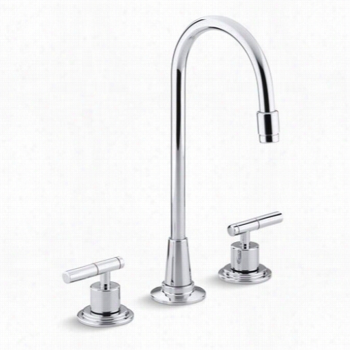 Koler K-8207-k-cp Taboret Entertainmen Si Nk Faucet Polished Chrome