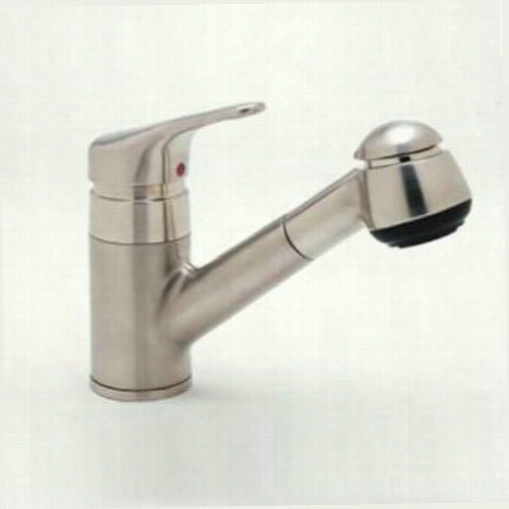 Rohl R3810sstn De Lux Pullout Bar  Fauceet With Short Handspray