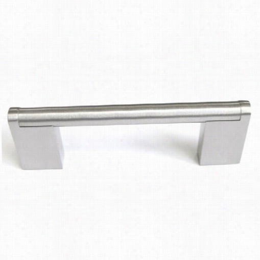 Top Knobs M1041 Princetonian Bar Phll 3-3/4"" Cc In Brushed Satin  Nickep