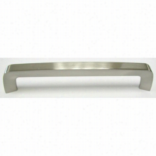 Top Knobs M1170 Tappered Bar Pull 6-5/16"" In Bushed Satin Nickel