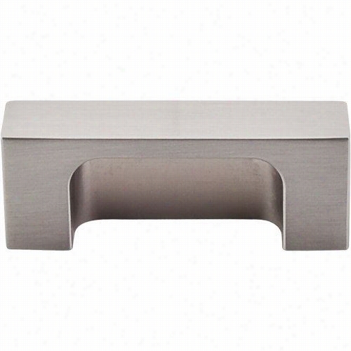 Top Knobs Tk275bsn Modern Metro 2"" Cc Tab Pull In Brushed Satin Nickel