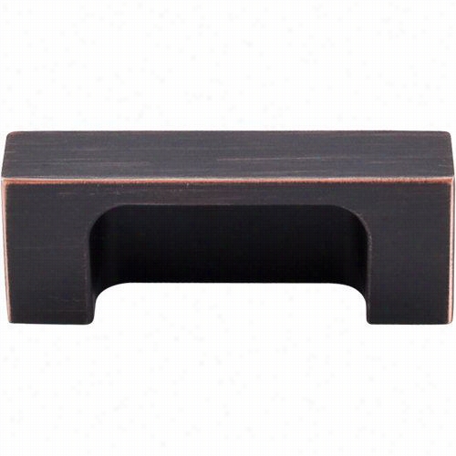 Top Knobs Tk274tb Modernmetro 2"" Cc Tab Pull In Tuscan Bronze