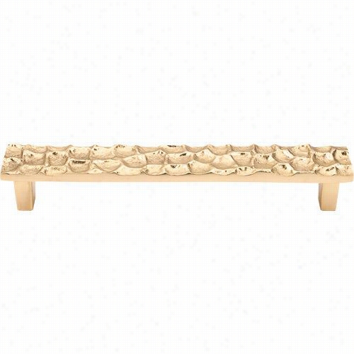 Top Knobs Tk306br Cobblestone 6-5/16"" Cc Pull In Classic Brass