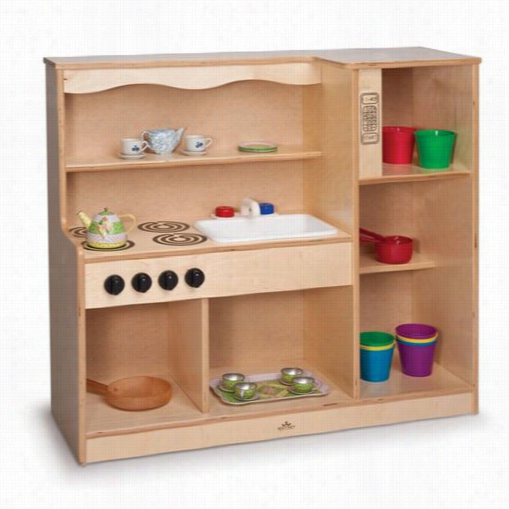 Whitney Brothers Wb0782 Toddler Kitchen Combo In Natural