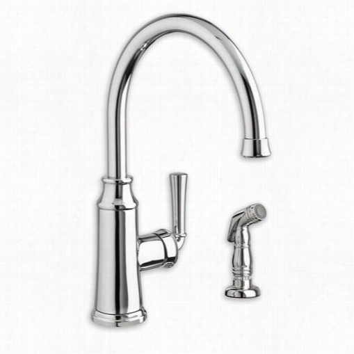 American Standard 4285051 Portsmouth Single Lever High Arc Kitchen Fauet