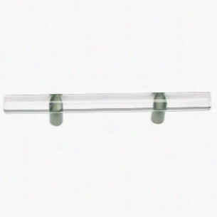 Atlas Homewares 3147-brn Optimism 6"" Rail Pull In  Brushed Nnikel