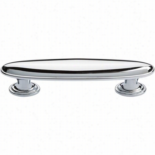 Atlas Homewares 317-ch  Austen Oval Pull In Poilshed Chrome