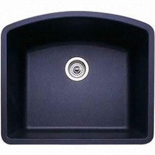 Blanco 440174 Diamond Anthracite Single Bowl Silgranit Undermount Kitche Sink