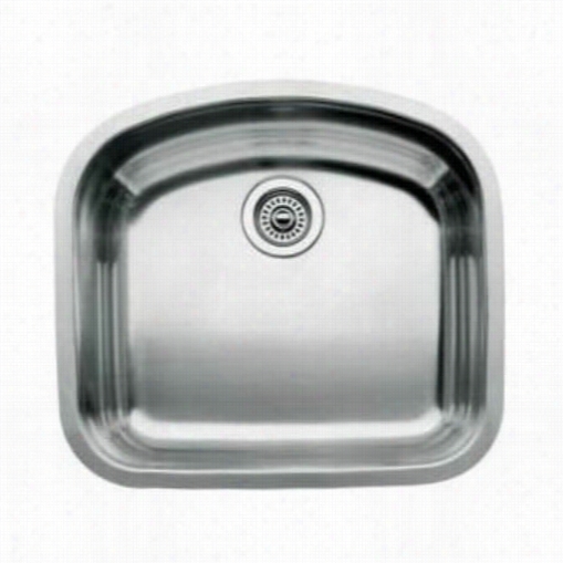 Blanco 440248 Blancowave Single Bowl One Piece Underrmount Kitchen Sink