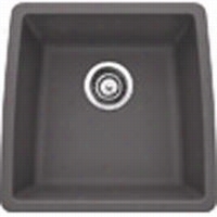 Blanco 441475 Silgranit Iip Erforma Single Bowl Kitchen Sink Im Cinder