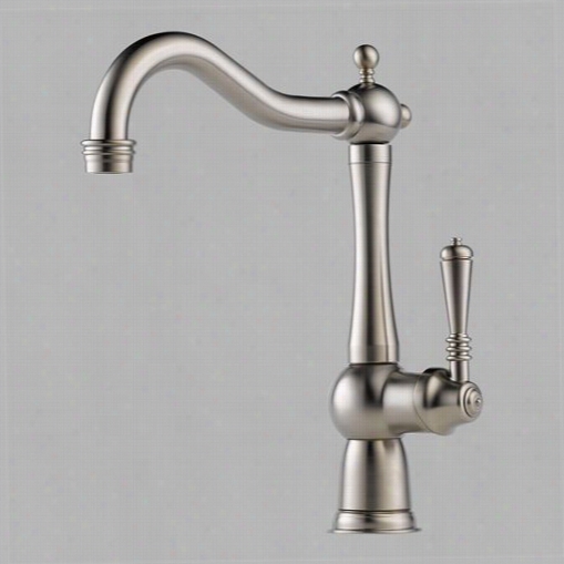 Brizo 61036lff-ss Tresa Single  Handle Kitchen Faucet In Stainless