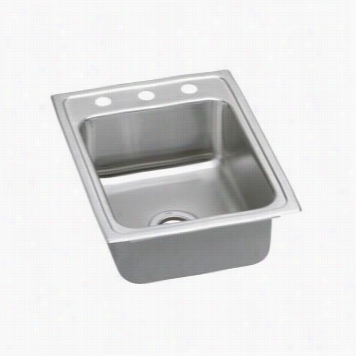 Elkay Rl1722 Lustertoen Single Bowl Sink (17"" X 22"&quoy;)