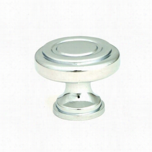 Giagni Kb-1b-2 1-1/4"" Ringed Knobi N Polished Chrome