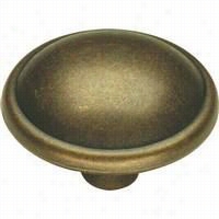 Hickory Hardware Pa1213-woa Oxf Ord Antique 1-1/4"" Knob In Windover Antique