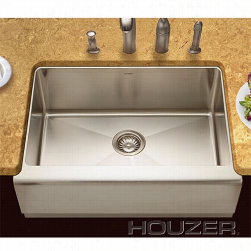 Houzer Eps-3000 Epicture Farmhouse Single Bowl Sink