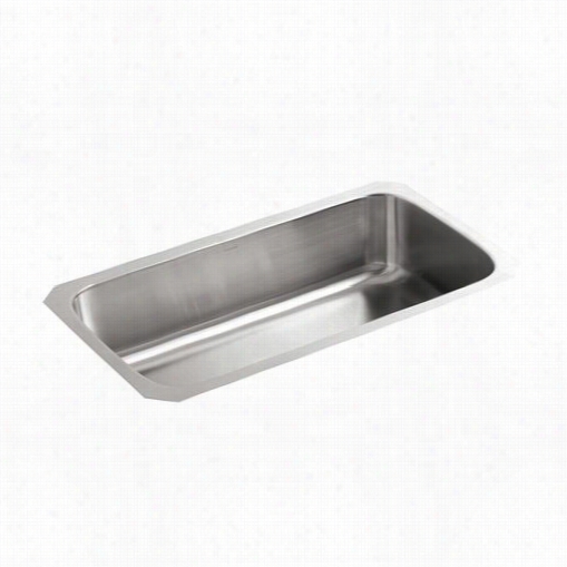 Kohler K-3183-na Undertone Extra Lrge Undercounter Kitchenssink With Ounded Basin Style